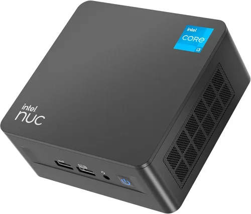 Intel NUC 13 Pro, NUC13ANHi3 Mini PC versátil de 8 GB de RAM y 512 GB SSD con procesador Core i3-1315U (6 núcleos y hasta 4.5 GHz turbo, gráficos