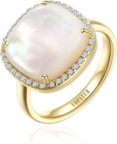 Jupiter Gemstone Women's Ring - Gemstone Women Ring, 0.47"12mm Birthstone Rings Jewelry for Valentine's Day, Mother's Day, Birthday Jewelry