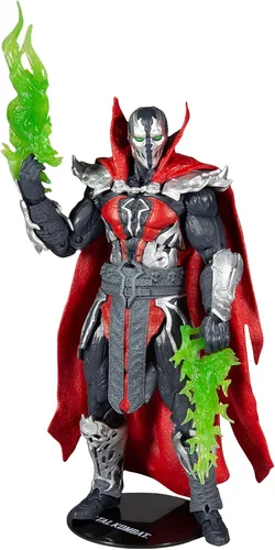 McFarlane Toys Mortal Kombat Malefik Spawn Figura de acción de 7 pulgadas con accesorios