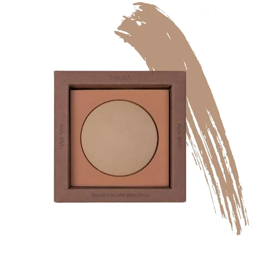 Nouba Oasi Bronzer - Base de bronce iluminadora e iluminadora en polvo para rostro y cuerpo, acabado mate de larga duración, maquillaje de contorno