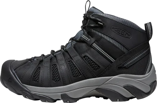 Vista 7 de [Usado] KEEN Utility Bota de trabajo para hombre Flint Mid con puntera de acero Negro (black/Dark Shadow)