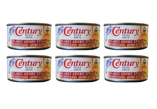 Century Tuna Copos Paquete de 6 (Adobo)