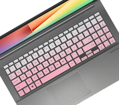 ASUS Funda de teclado para VivoBook S15 S533 S533FA K3502, VivoBook 15 S513 S513IA K513 F513 X513 M513 M3502, portátil E510 L510KA-ES04, ZenBook Pro