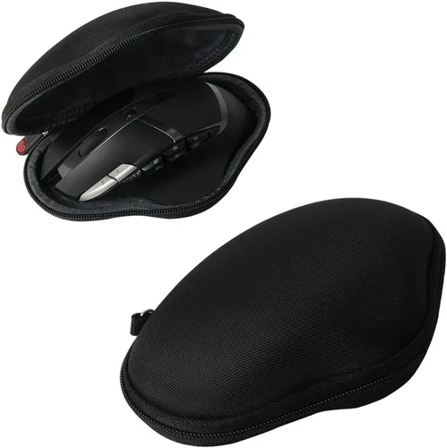 Para Logitech G602 Gaming mouse inalámbrico viajes nailon y EVA bolsa de funda de transporte protectora de almacenamiento por Hermitshell duro