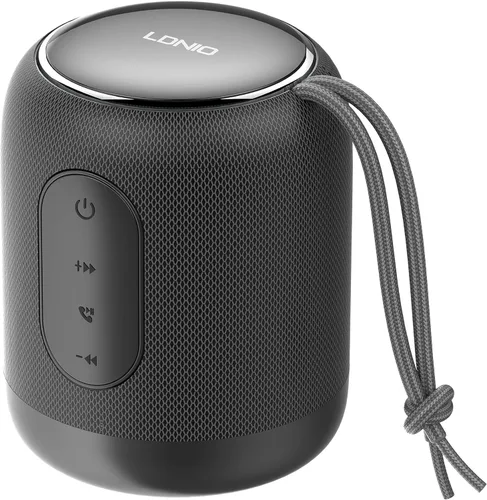 MANTO Altavoz Bluetooth, altavoz inalámbrico portátil impermeable IPX5 con 12 horas de reproducción, Bluetooth 5.0 y reproducción de tarjeta TF