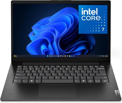 Lenovo V14 G5 - Portátil para trabajo híbrido - Pantalla FHD de 14" - Intel Core i7-240H - Memoria de 16 GB - Almacenamiento de 512 GB - Gráficos