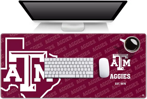 YouTheFan Almohadilla de escritorio NCAA Texas A&M Aggies Logo Series