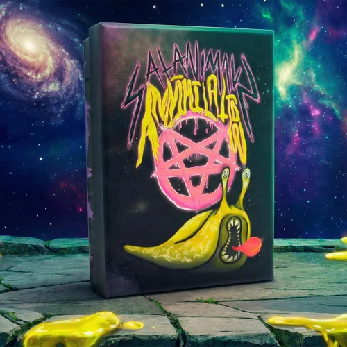 Vista 9 de MEGA MINT Games SATANIMALS Ultimate Game Bundle - Juego de cartas + paquetes de expansión de littergia y aniquilación Juego de estrategia