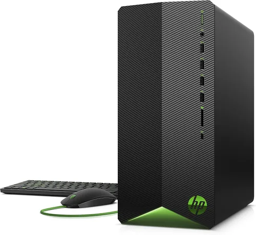 HP Pavilion - Escritorio para juegos, procesador AMD Ryzen 5 5600G, AMD Radeon RX 5500, 8 GB de RAM, SSD de 512 GB, Windows 11 Home (TG01-2130,